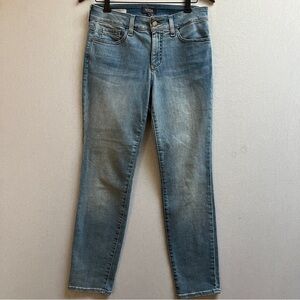 NYDJ Alina Ankle Light Blue Skinny Jeans Sz 4